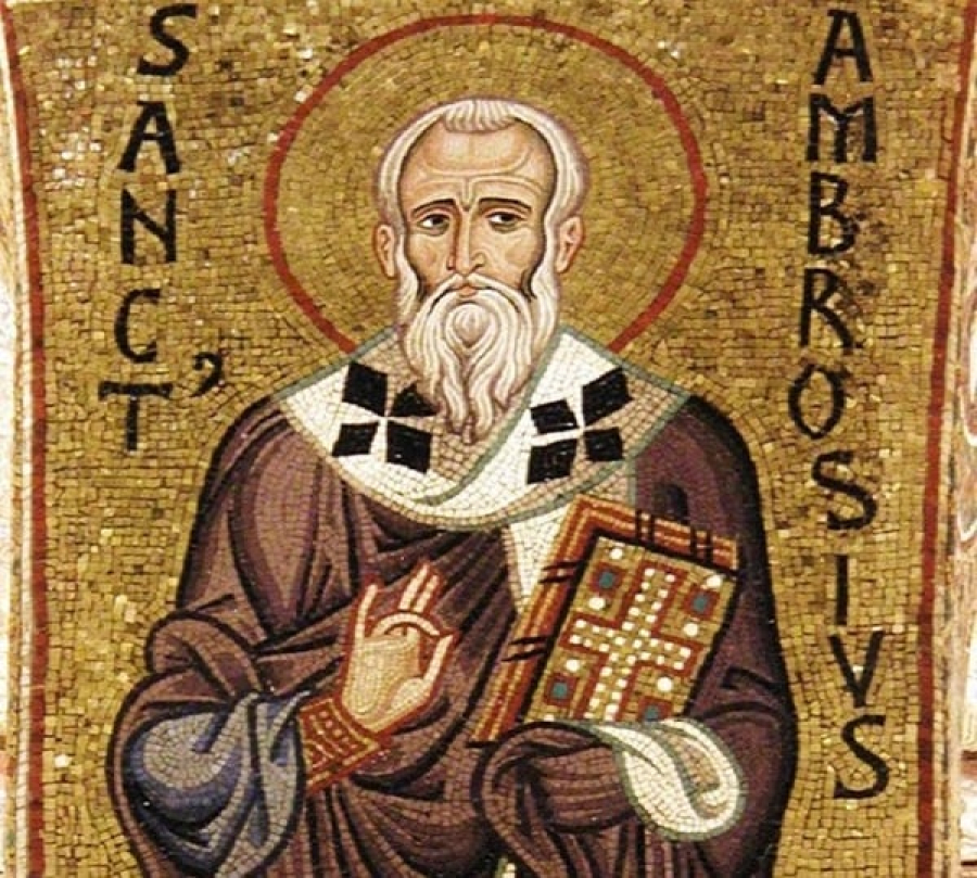 Ο Άγιος Αμβρόσιος, επίσκοπος Μεδιολάνων