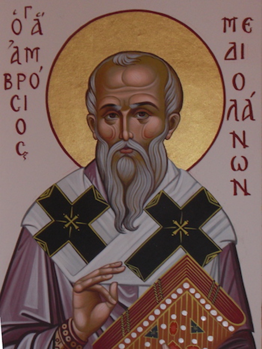 Άγιος Αμβρόσιος επίσκοπος Μεδιολάνων