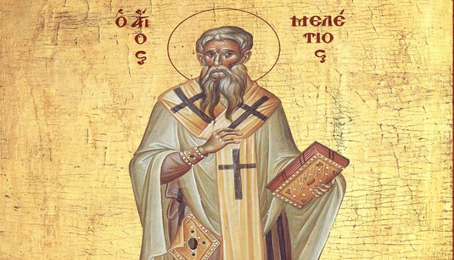 Ο Άγιος Μελέτιος, Αρχιεπίσκοπος Αντιοχείας