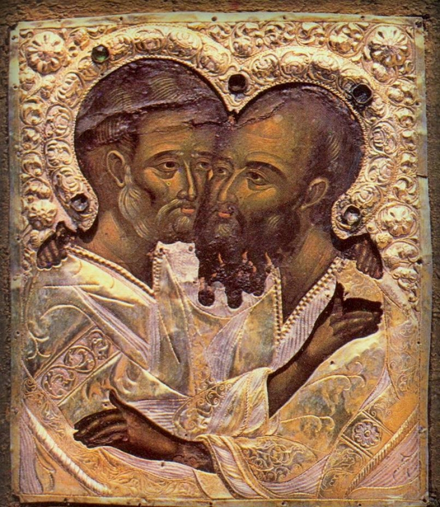 Οι πρωτοκορυφαίοι Απόστολοι Πέτρος και Παύλος