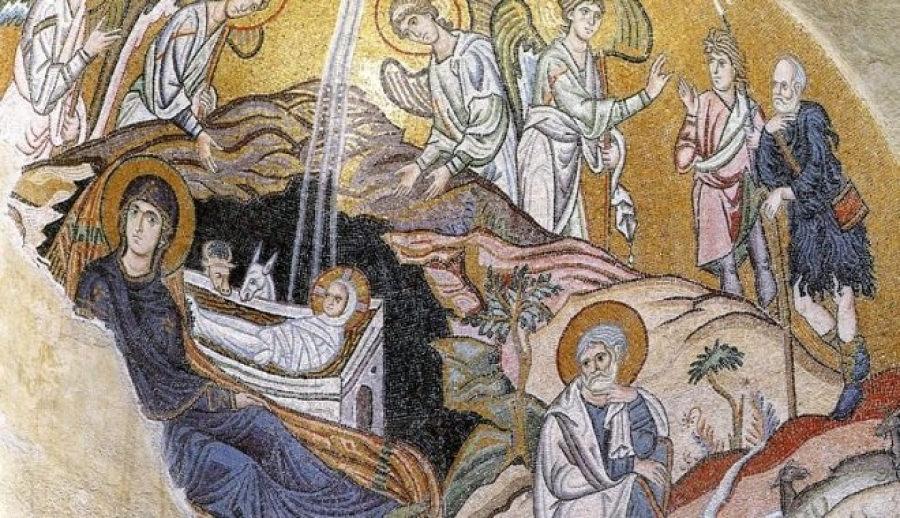 Η θεολογία της εικόνας της Γέννησης του Χριστού