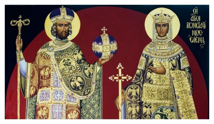 Οι Άγιοι Κωνσταντίνος και Ελένη έθρεψαν την οικουμένη - Μέρος Β&#039;